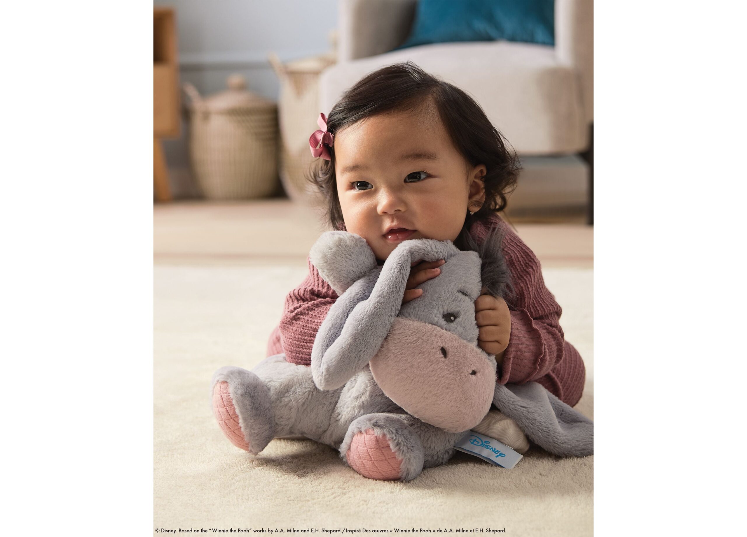 Gund Disney 12.5 inch Oh So Snuggly Eeyore Plush - Image 5