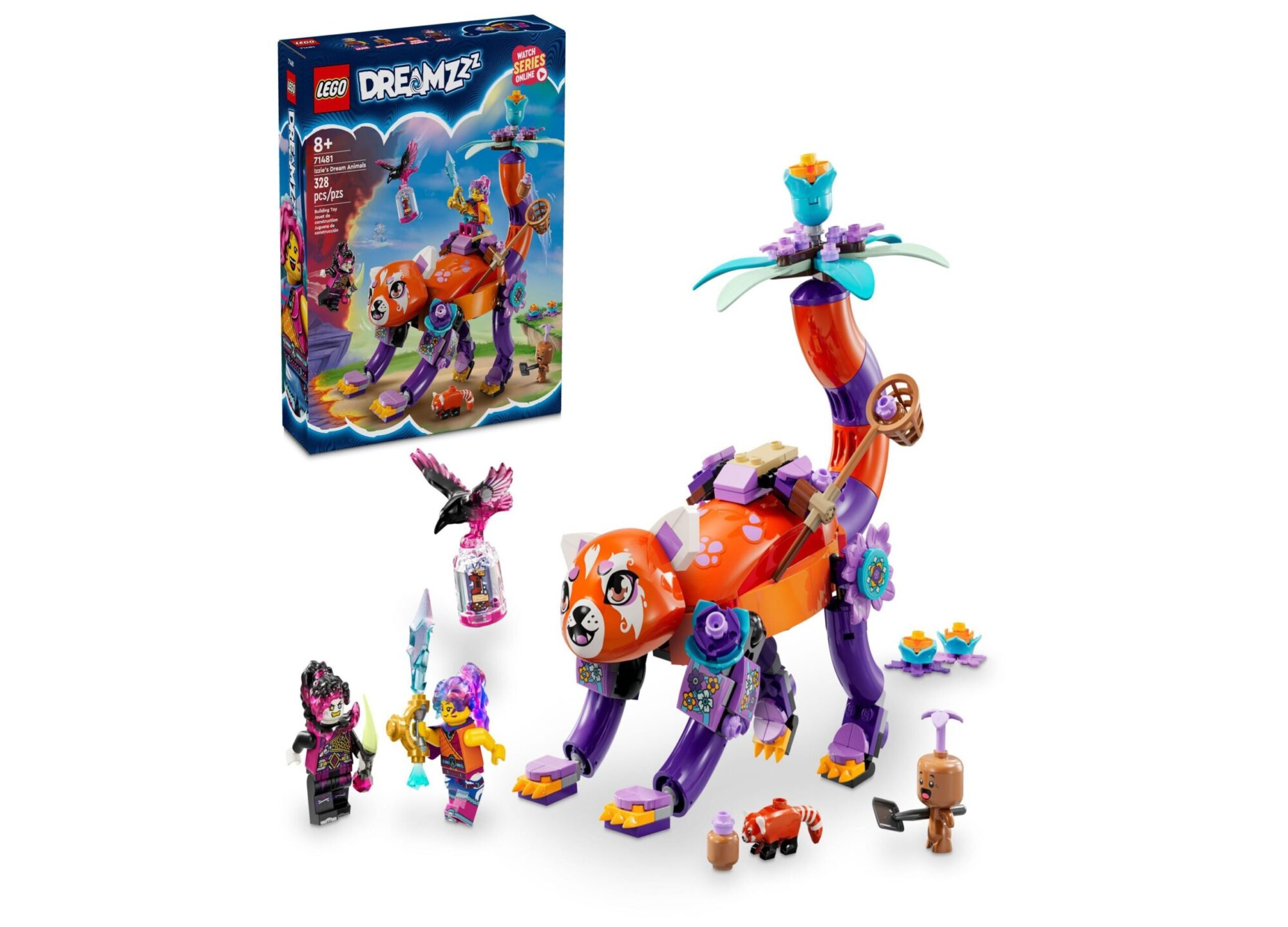 LEGO? Dreamzzz Izzie??s Dream Animals 328-Piece Building Set 71481