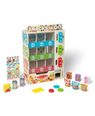 Melissa & Doug Interactive Wooden Vending Machine Play Set - Image 2