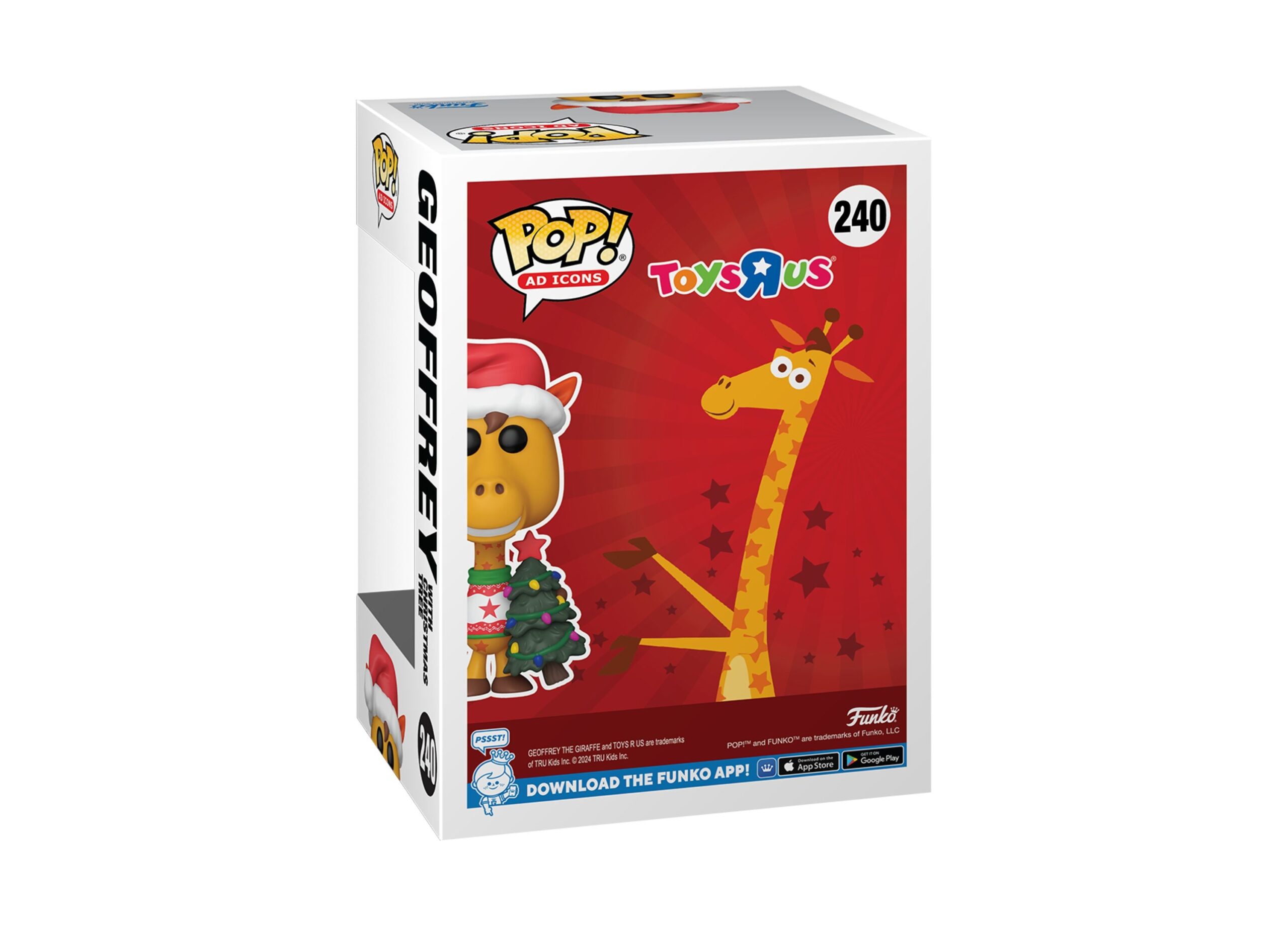 Funko Pop Ad Icons: Geoffrey with Christmas Tree Vinyl Figures, Created for Macy's - Image 3