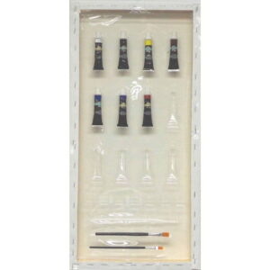 Paintadoodle Serene Church DIY Paint Kit 12x24 Canvas