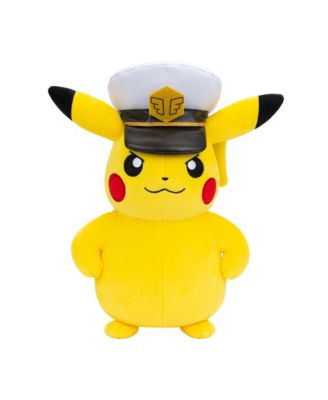 Takara Tomy Pokemon Horizons 8 inch Captain Pikachu Plush Toy - Image 3