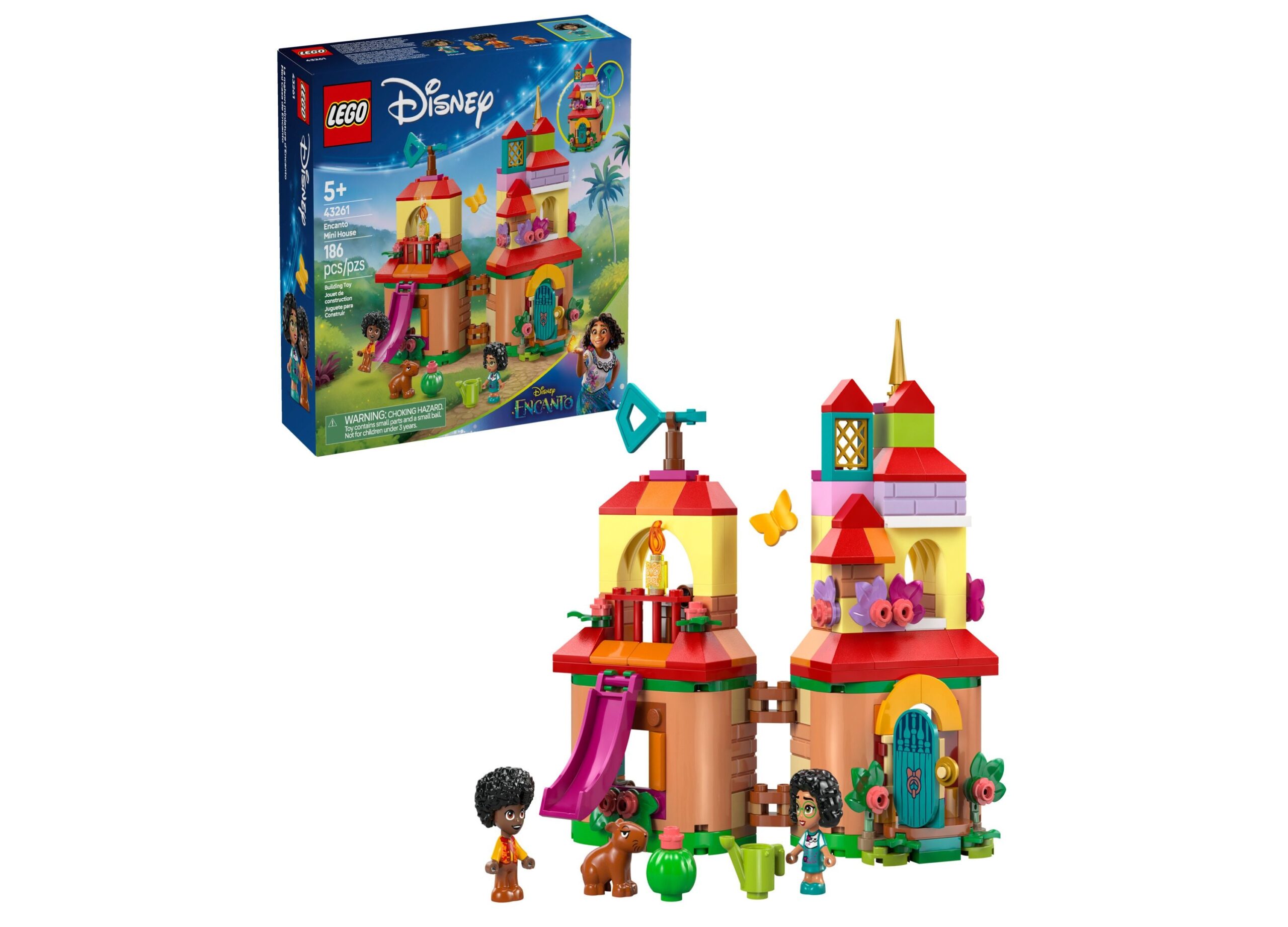 LEGO Disney Encanto Mini House Building Toy Set - 186 Pieces