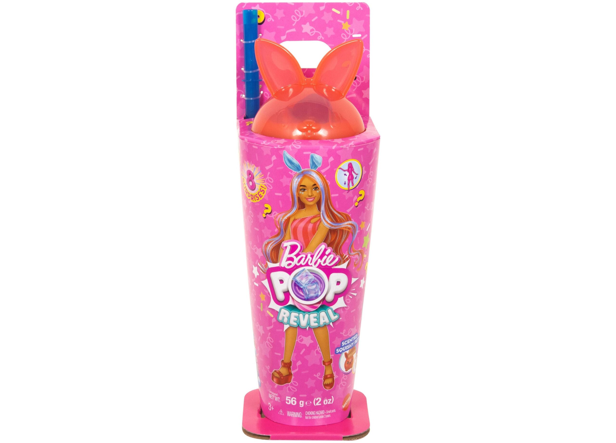 Barbie Pop Reveal Shakes - Bright Bunny Fashion Doll with Accessories - Image 6