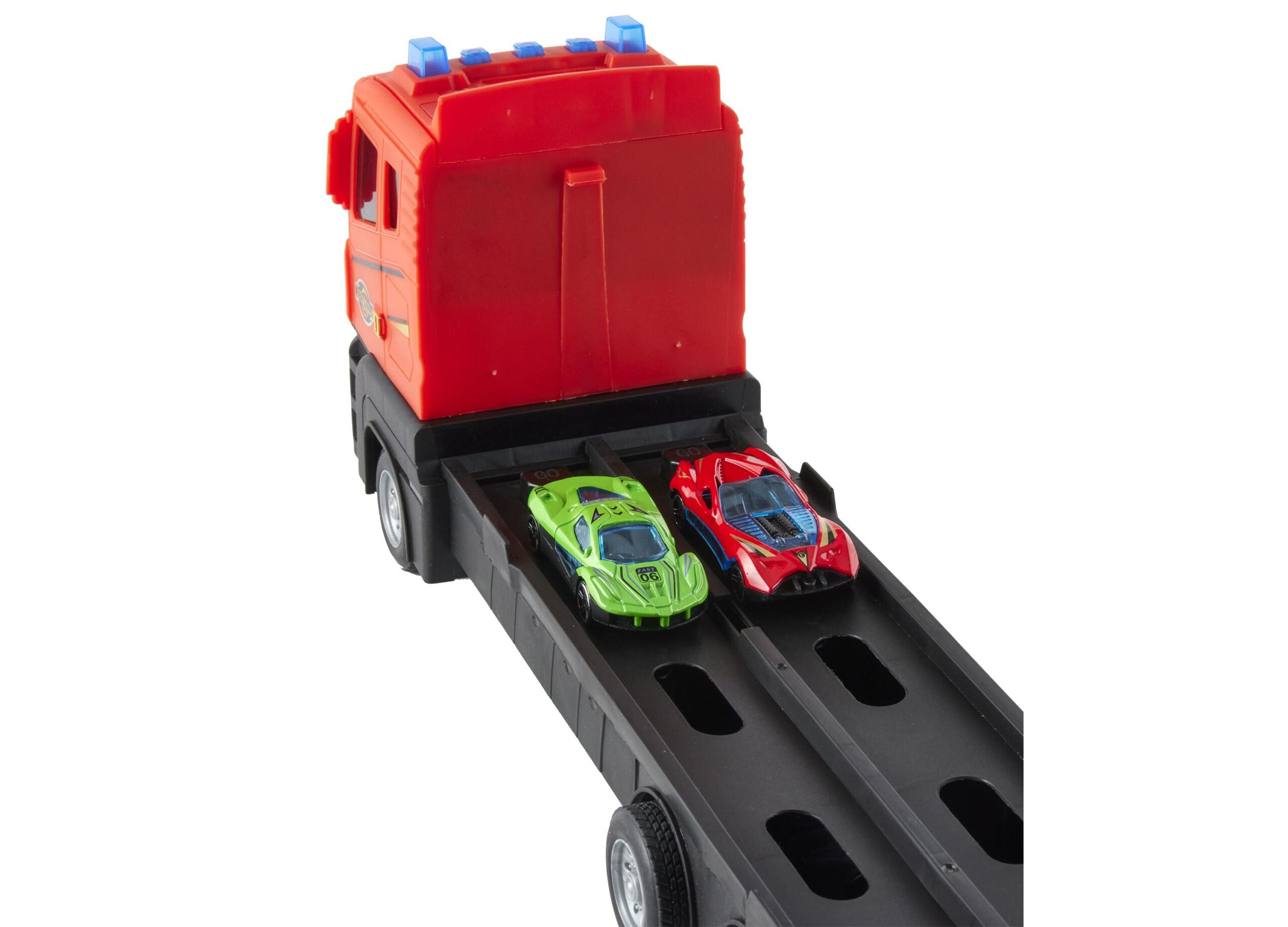 Fast Lane 1:87 Expand and Play Diecast Car Carrier Set - Image 4