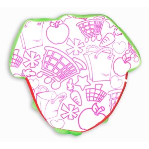 Shopkins Color 'n Create Strawberry Kiss Plush Pillow Toy