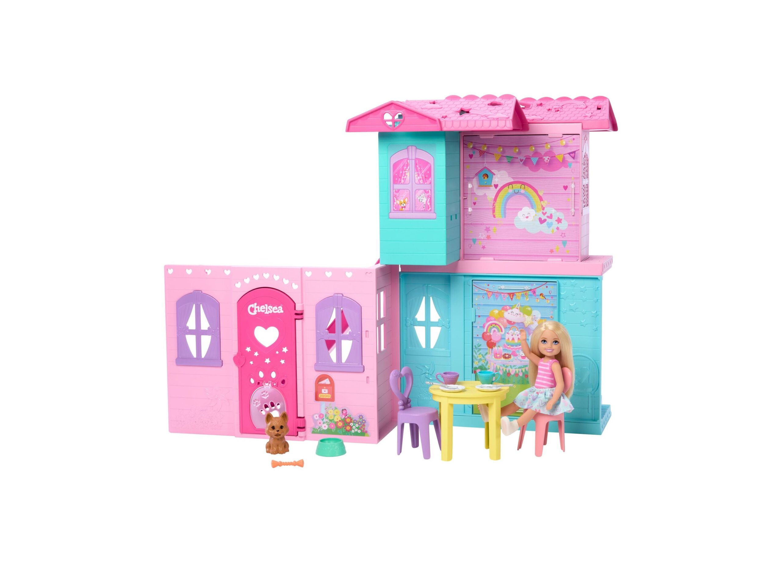 Barbie Chelsea Pop-Up Doll House with Doll and 15+ Accessories - Image 4