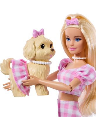 Barbie Twinning Looks Fashion Doll with Pet Dog - Matching Outfits - Image 3