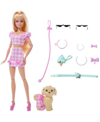 Barbie Twinning Looks Fashion Doll with Pet Dog - Matching Outfits - Image 6