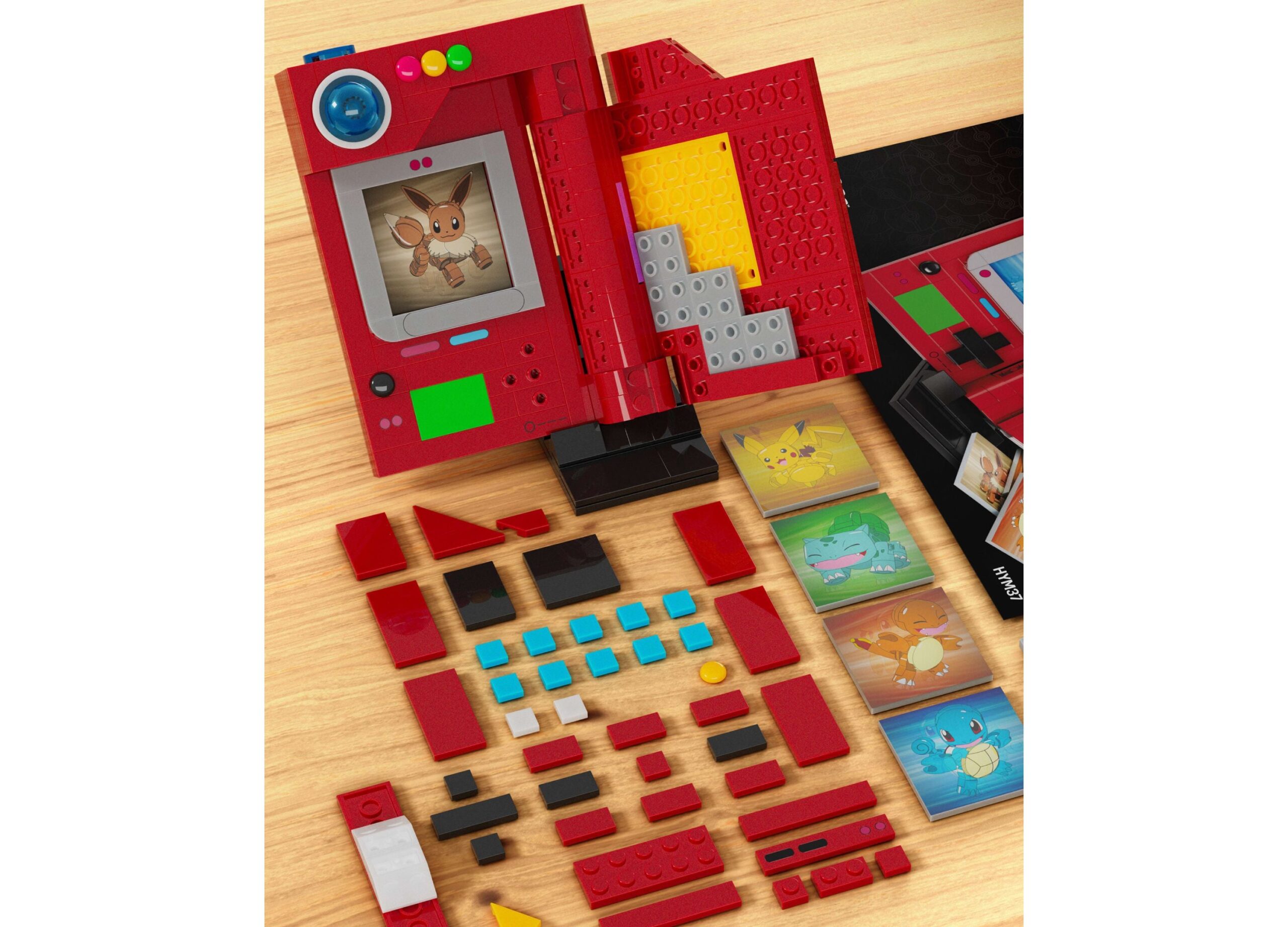 Mega Construx Pok??mon 322-Piece Kanto Region Pok??dex Building Kit - Model HYM37 - Image 6