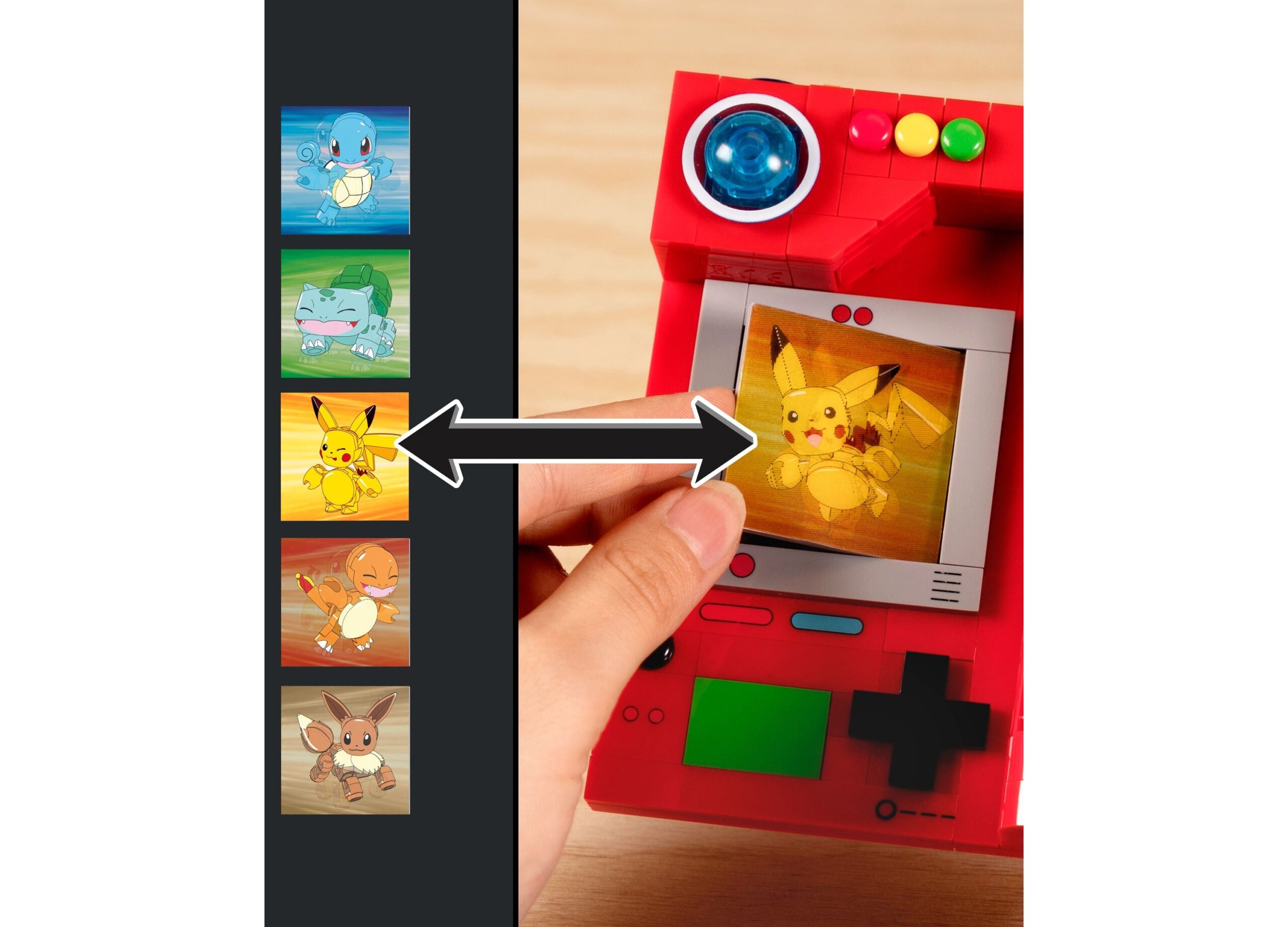 Mega Construx Pok??mon 322-Piece Kanto Region Pok??dex Building Kit - Model HYM37 - Image 2