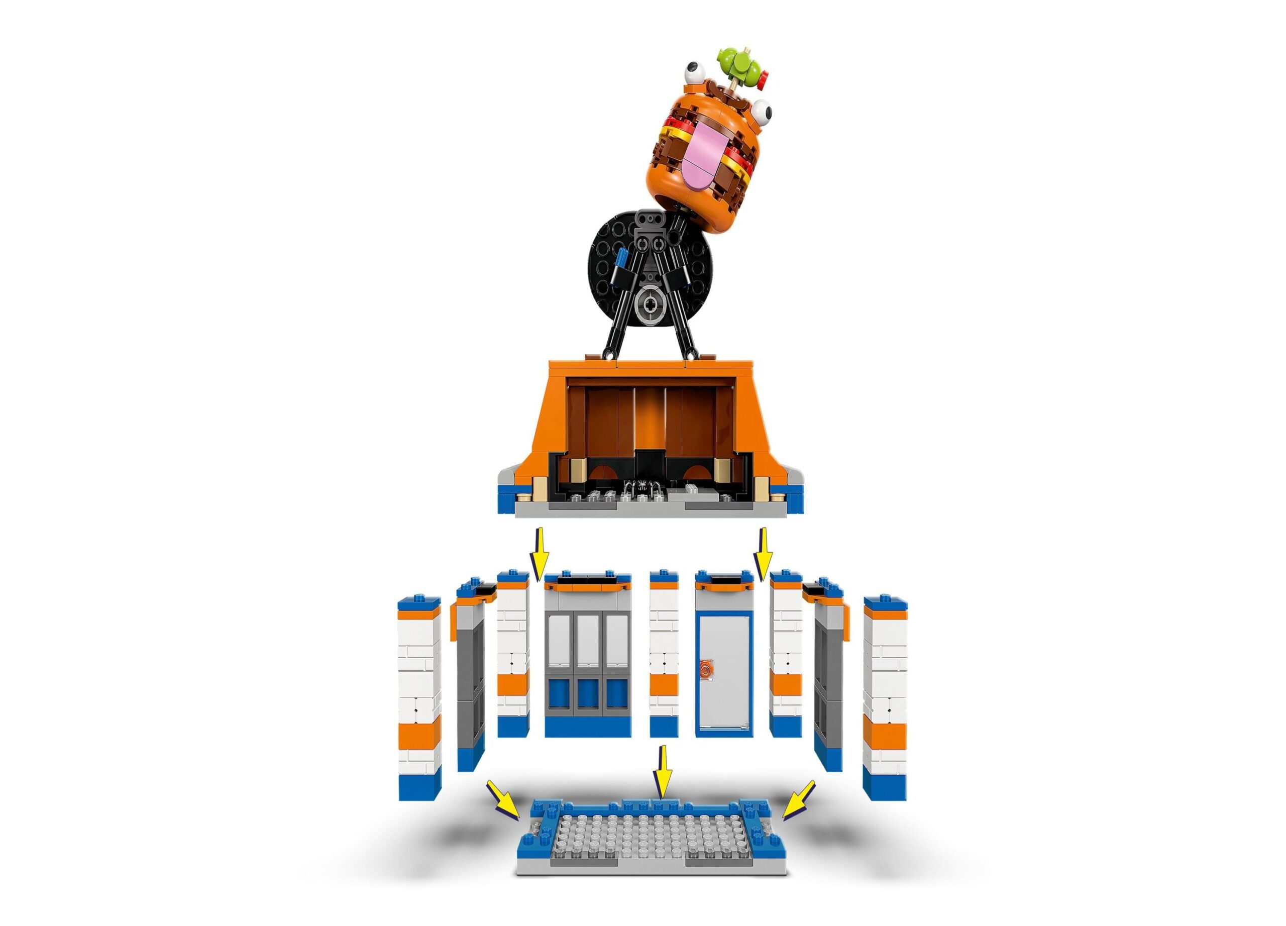 LEGO Fortnite Durrr Burger Restaurant Building Set 546 Pieces - Kids Toy 77076 - Image 2