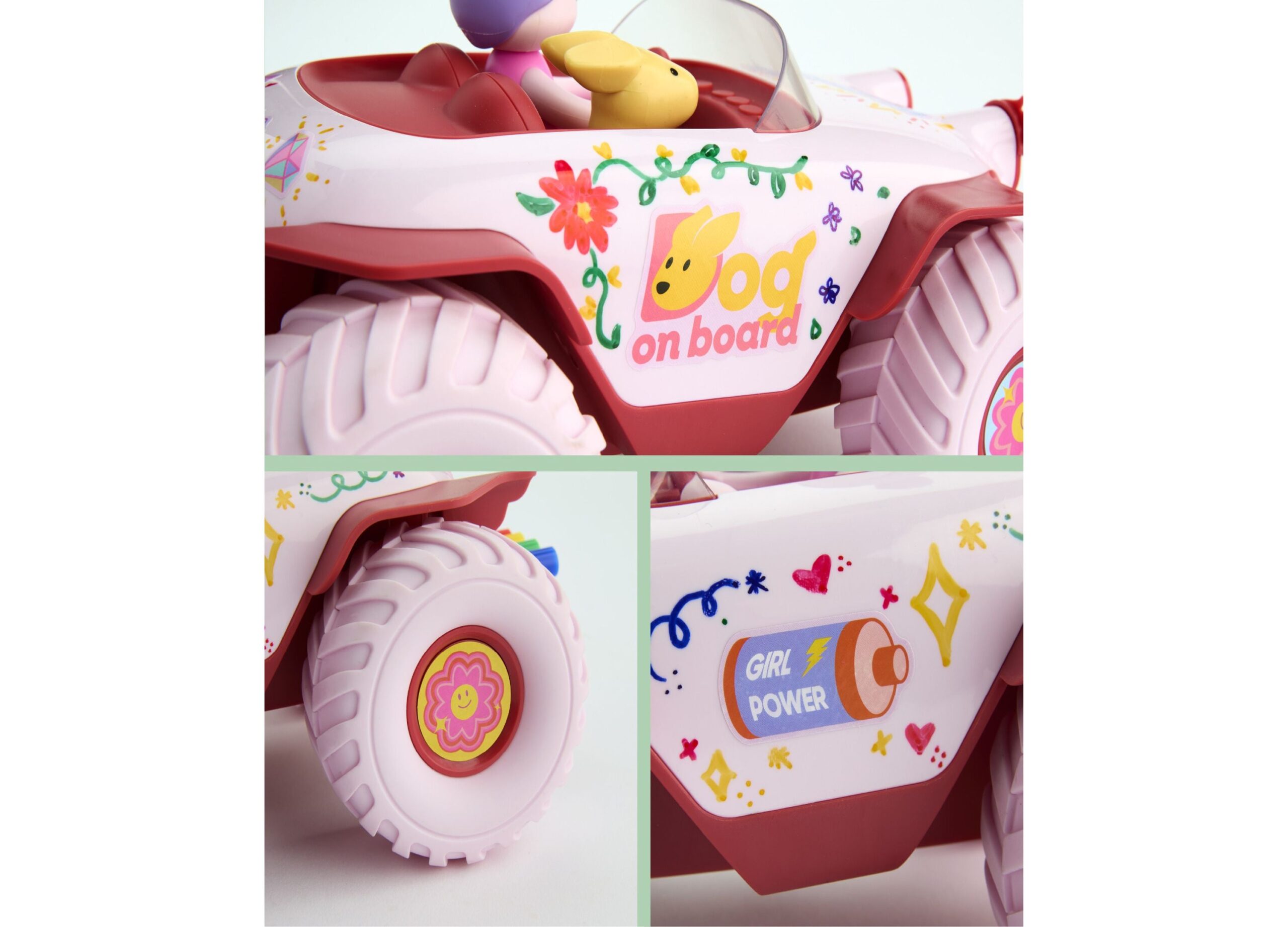 Sharper Image Remote Control Pixie Cruiser Doodle - Customizable Canvas - Image 5