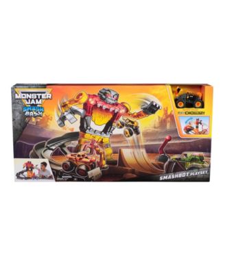 Monster Jam Smash Bot Playset with Exclusive Trucks - Image 5