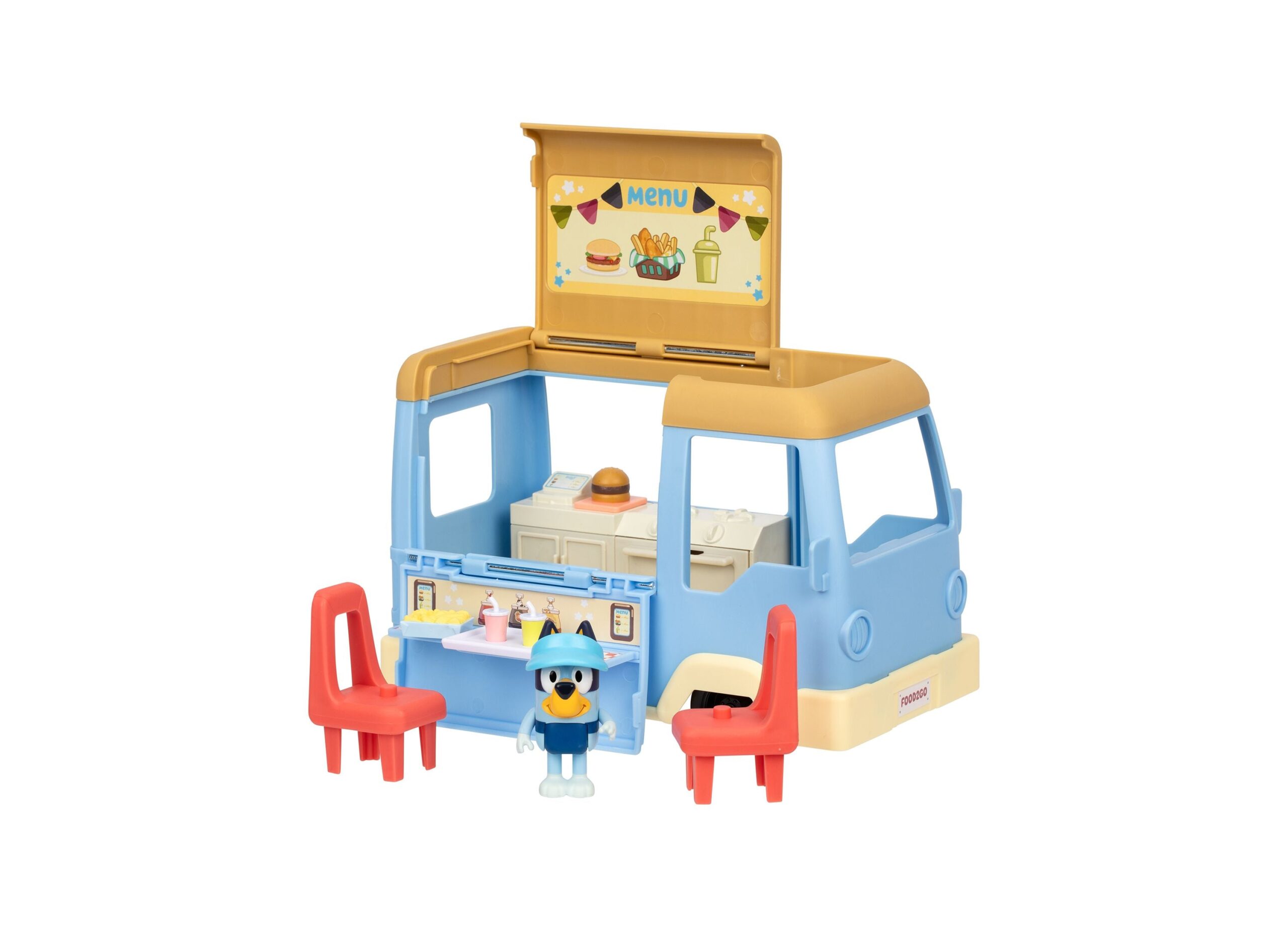 Bluey S13 Let's Play Chef Food Truck Playset - Image 6