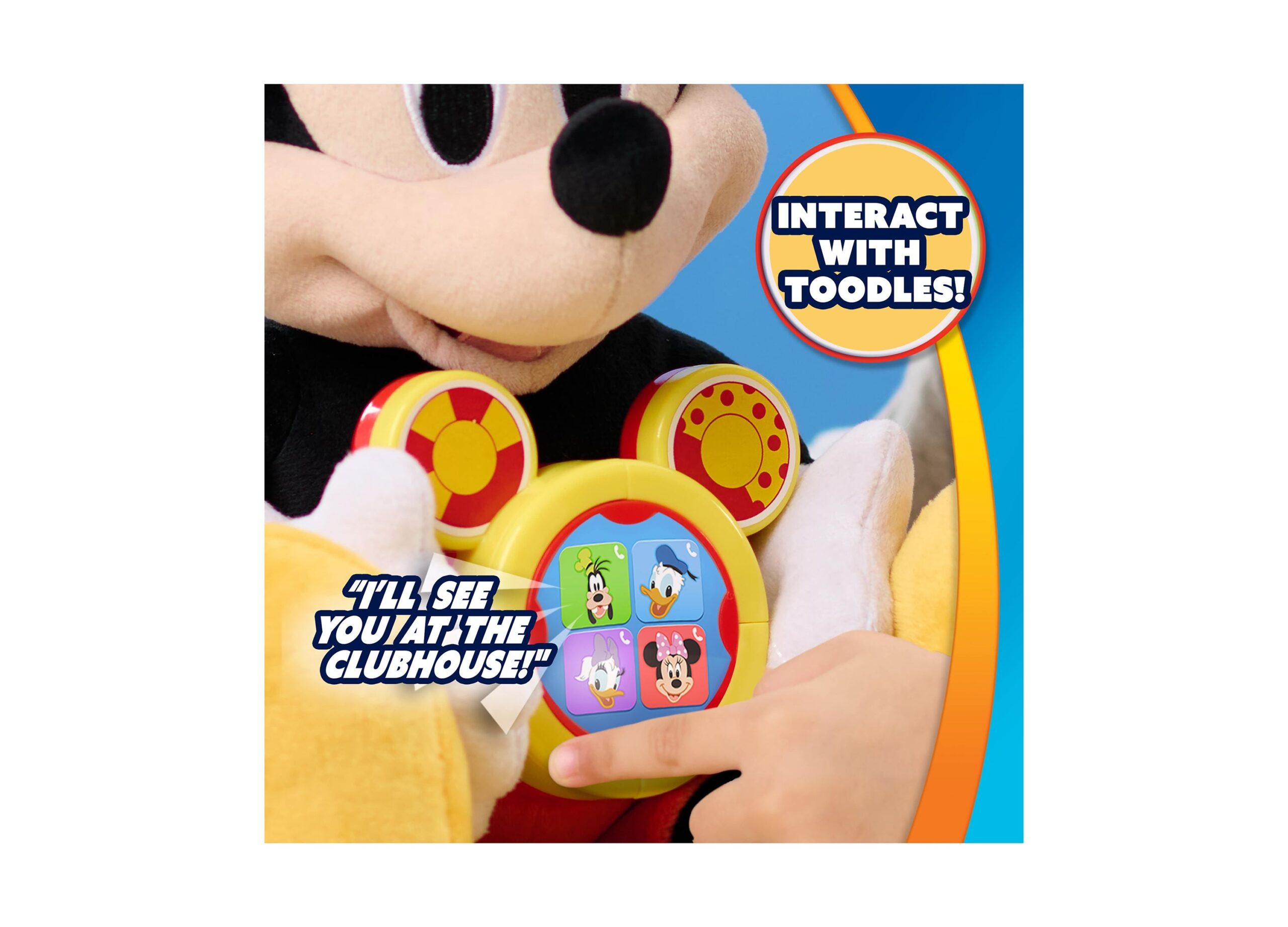 Disney Junior 11 inch Interactive Mickey Mouse Oh, Toodles! Plush Toy - Image 4