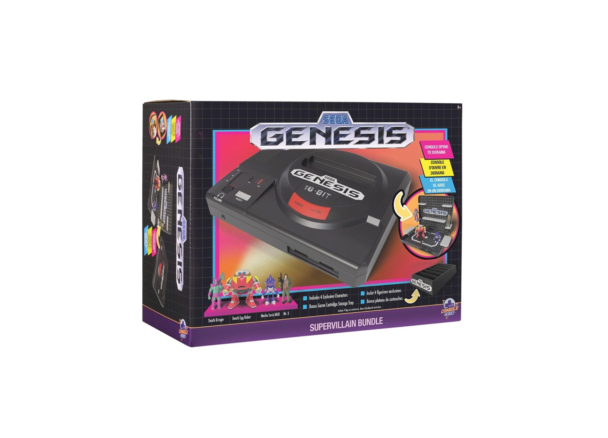 Wilder Toys Console Heroes - SEGA Genesis Boss Level Collectible