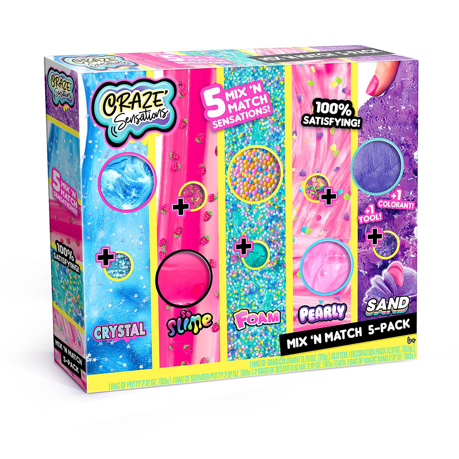 Craze Sensations Mixn Match 5-Pack Blind Bag (Colors/Styles May Vary) - Image 2