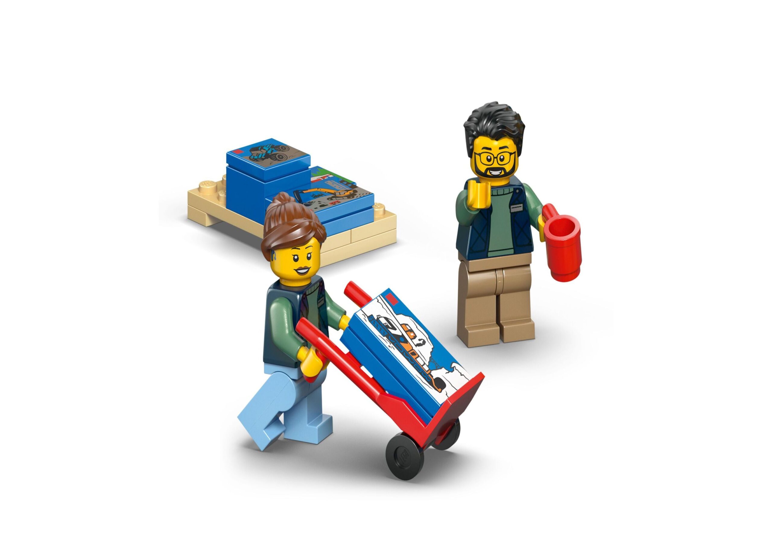 LEGO City Iconic Delivery Van Building Set 276 Pieces - 60500 - Image 2