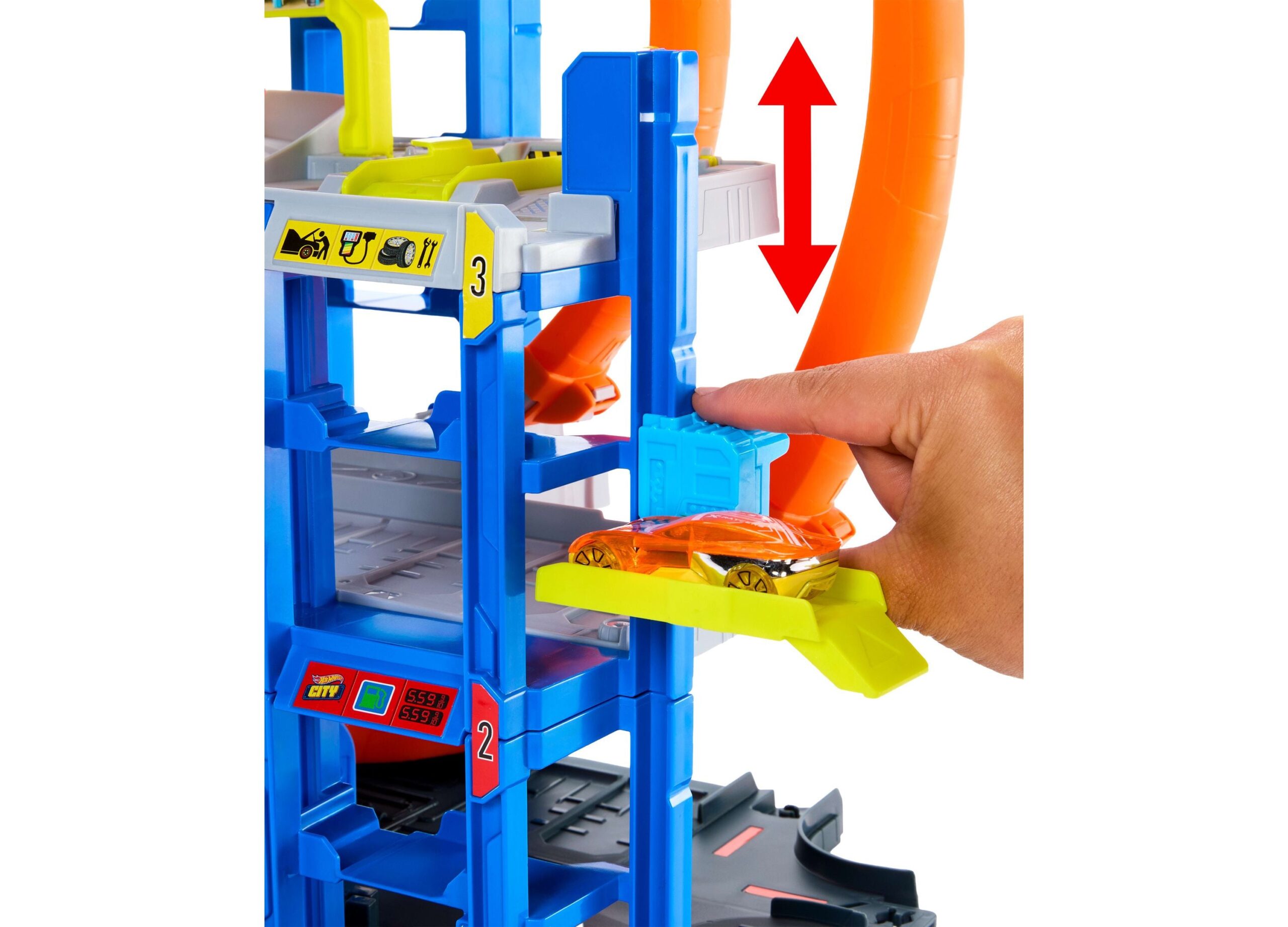 Hot Wheels Mega Loop Garage - Ultimate Racing Playset - Image 4