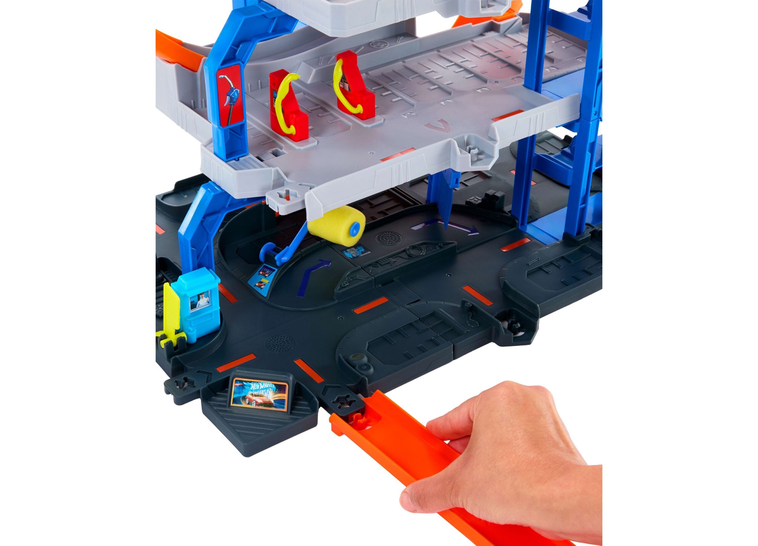 Hot Wheels Mega Loop Garage - Ultimate Racing Playset - Image 2