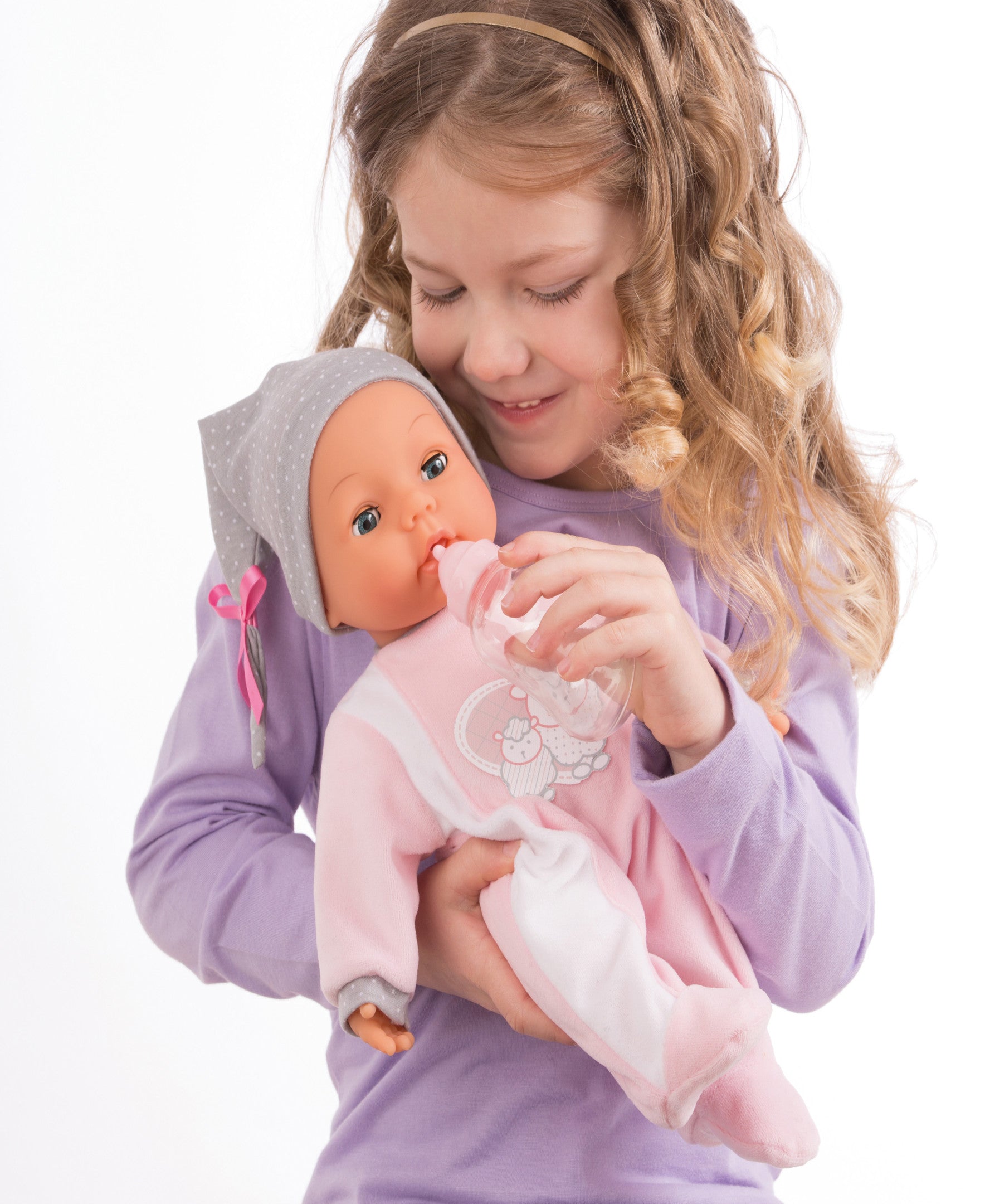 Bayer Design My Piccolina 15" Interactive Baby Doll - Sleepy Eyes - Image 7