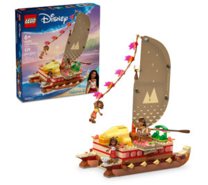LEGO | Disney Moana??s Adventure Canoe Fantasy Toy Model Kit - 529 Pieces