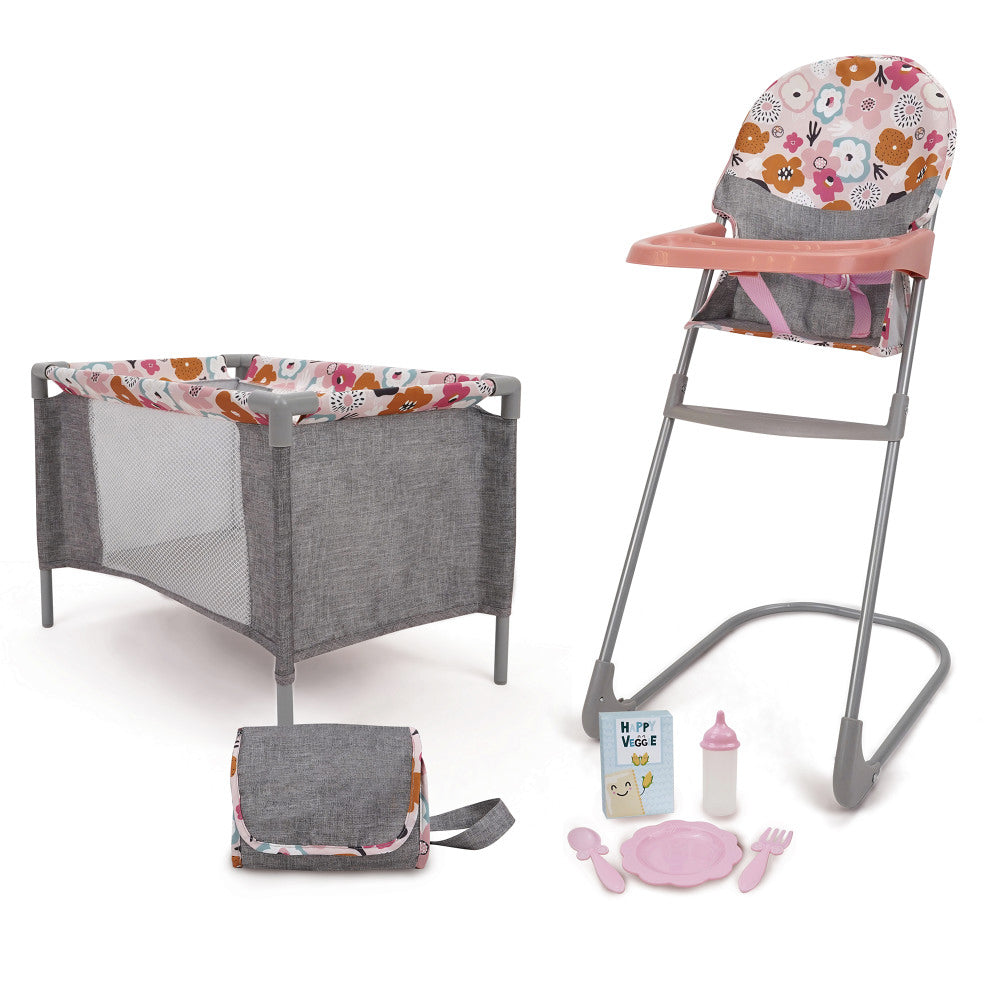 509 Crew Melange Flora - At Home Play Set, 8 Pieces, Kids 3+