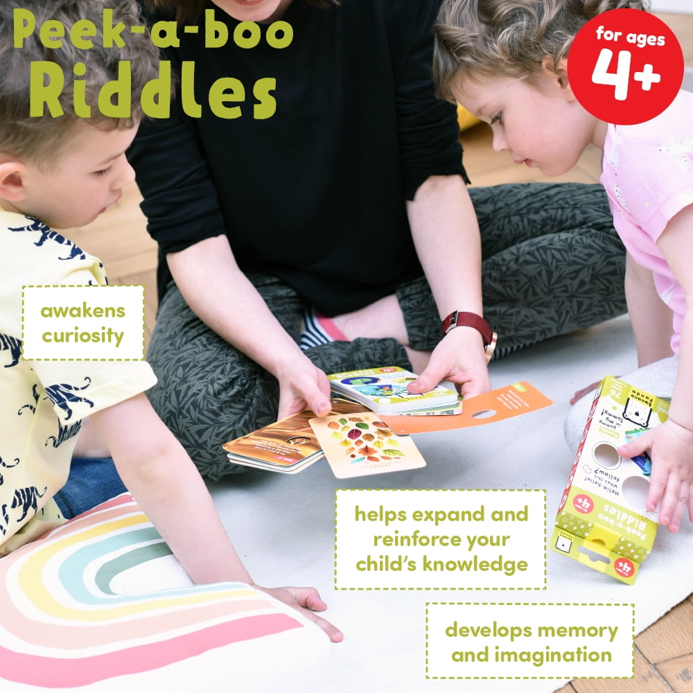 Banana Panda Peek-A-Boo Riddles 5+ Educational Card Set - Image 2
