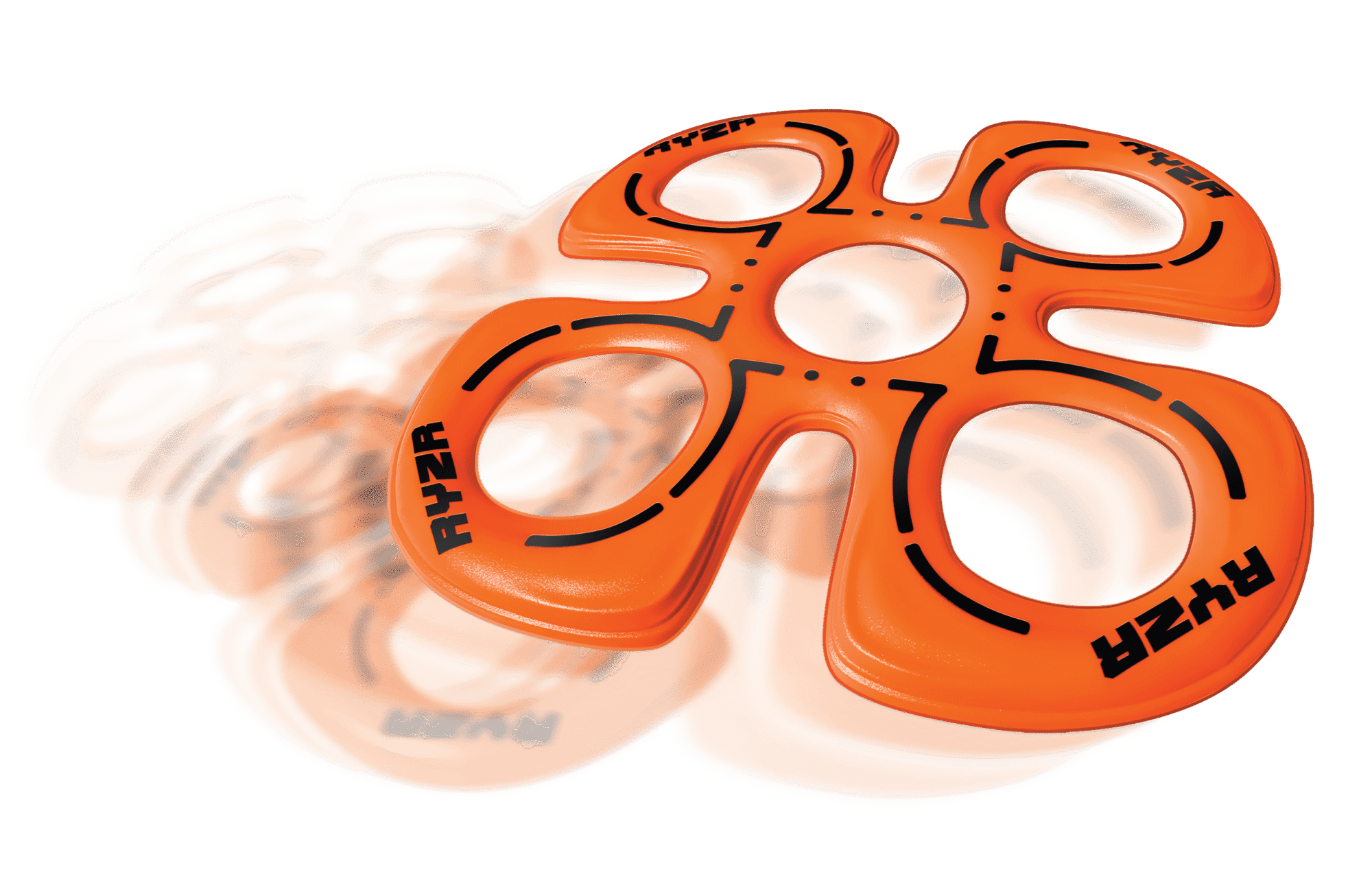 Goliath Sports Aeroflyt Ryzr Orange - Acrobatic Flying Disc