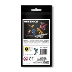 Metomics Pocket Pet Blue Macaw Parrot Building Set