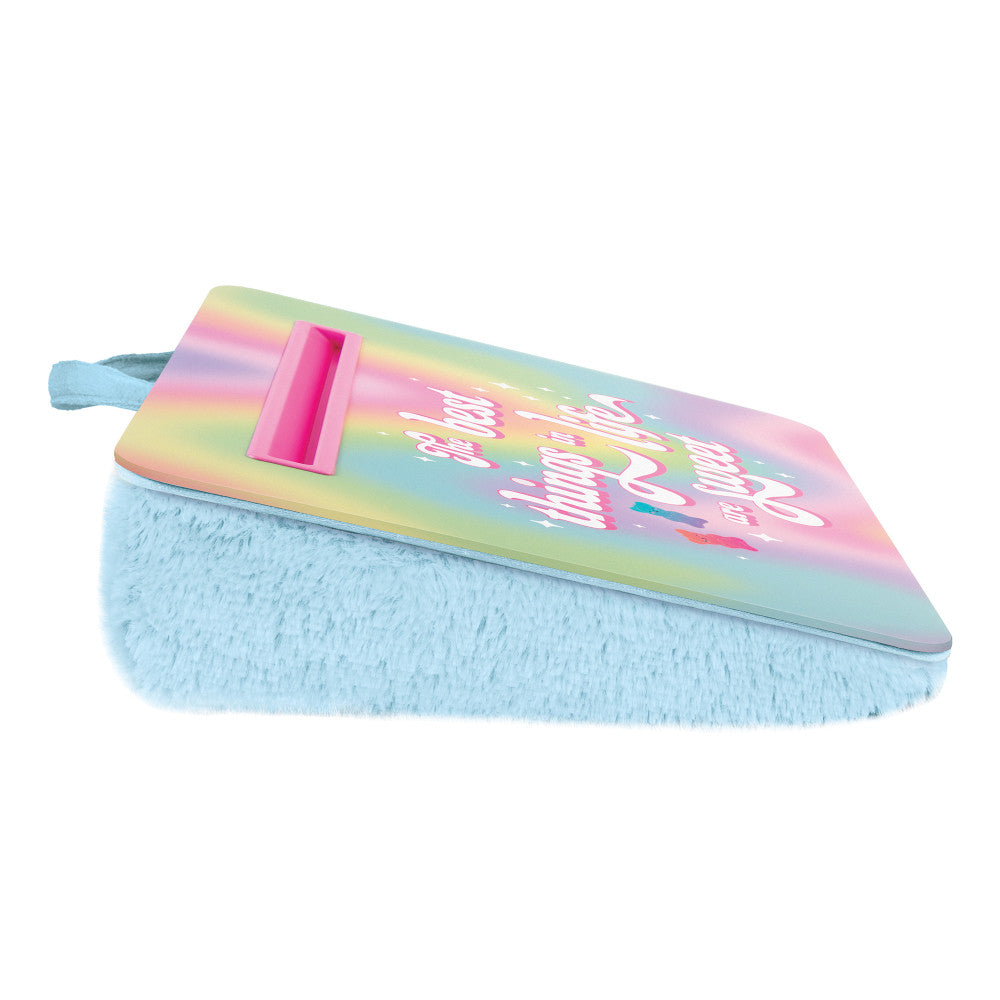3C4G Life Is Sweet Portable Pillow Lap Desk with Sticker Set for Kids - Image 2