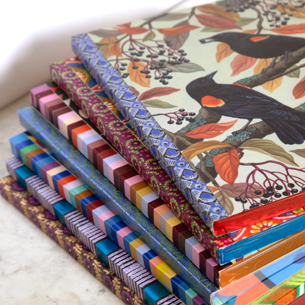 eeBoo Piece & Love Autumn Blackbirds Gilded Journal - Hardcover Diary - Image 4