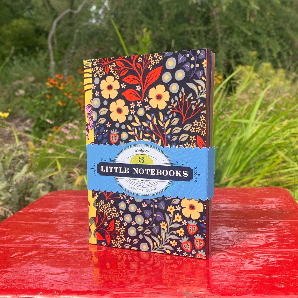 eeBoo Piece & Love: Shelley's Little Books - Set of 3 Colorful Notebooks - Image 4