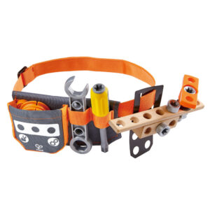 Hape Junior Inventor Scientific Tool Belt - 19 Piece Set for Kids Ages 4+