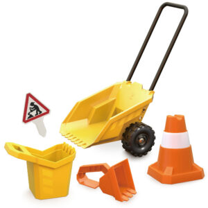 Hape - Mighty Dumper Construction Sand Toy Set - 5pc Beach & Sandbox Kit