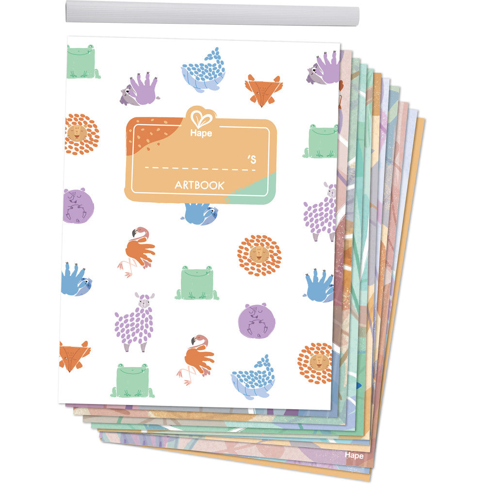 Hape Animal & Nature 16pc Finger Painting Art Set - Image 5