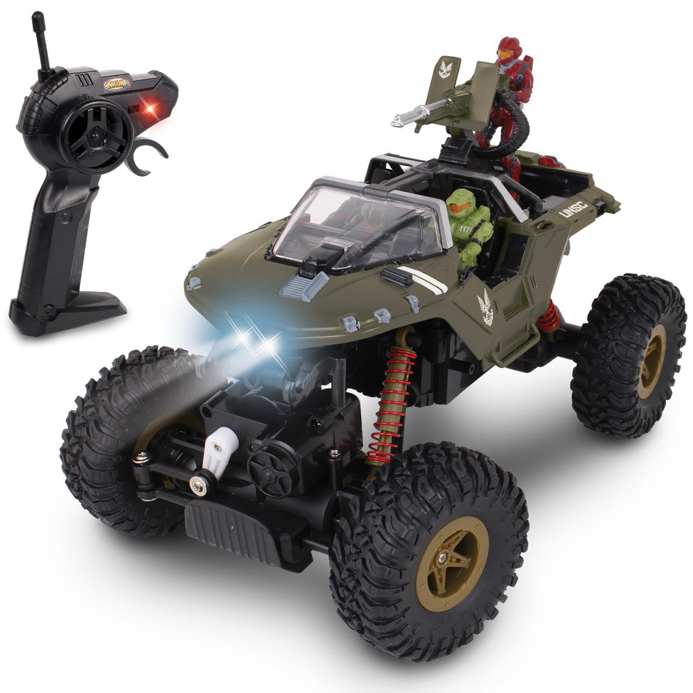 NKOK HALO Infinite RC UNSC Warthog 'Rock Hog' - Master Chief & Spartan - 2.4 GHz Remote Control Vehicle - Image 6