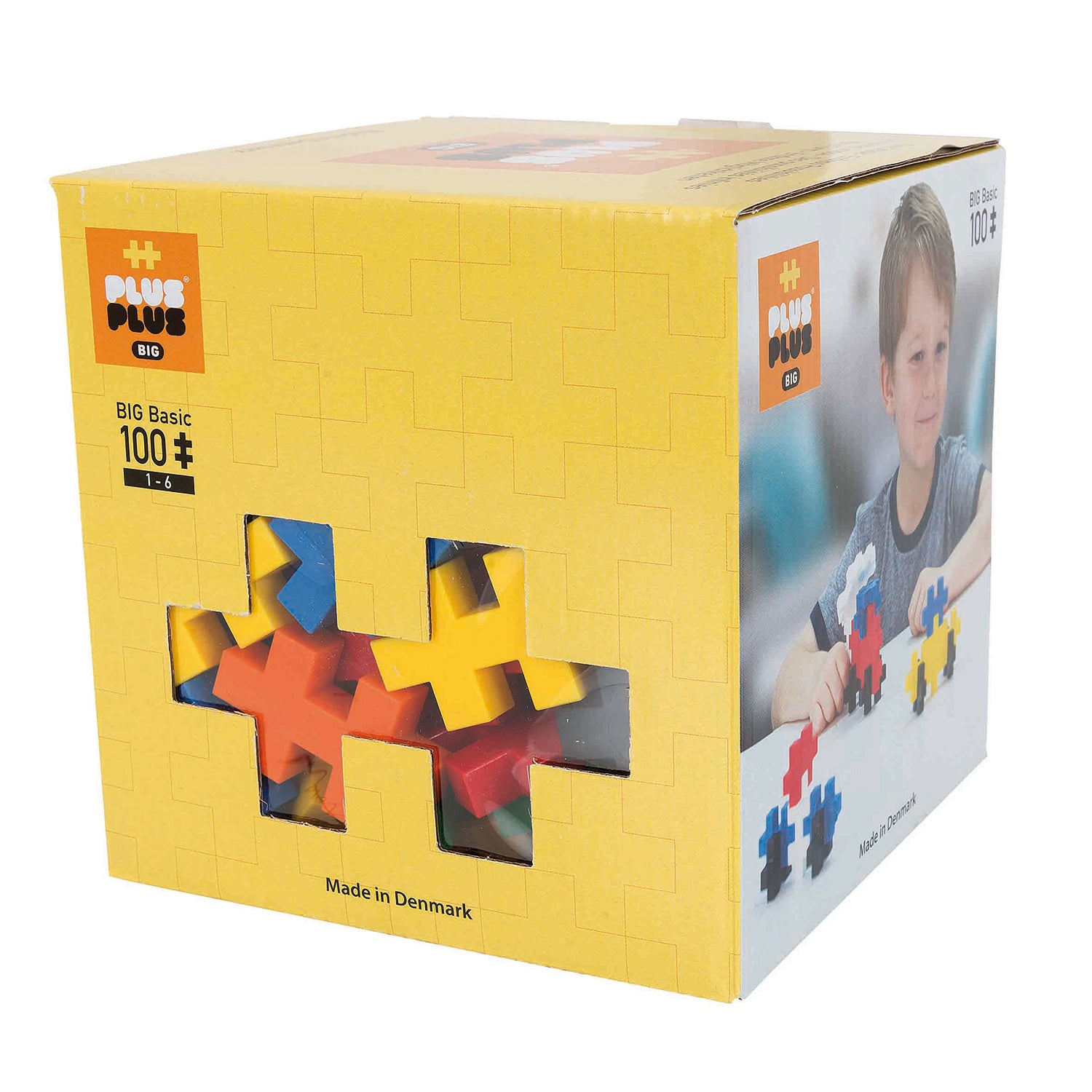 Plus-Plus Big Pastel Color Mix Construction Set, 100 Pieces - Toddler Safe Building Toy - Image 2