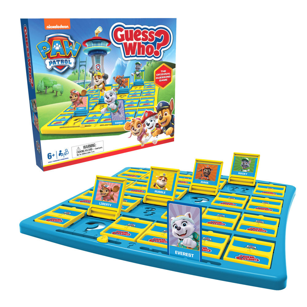 PAW Patrol Guess Who? Collectible Guessing Board Game for Kids Ages 6+ - Image 3