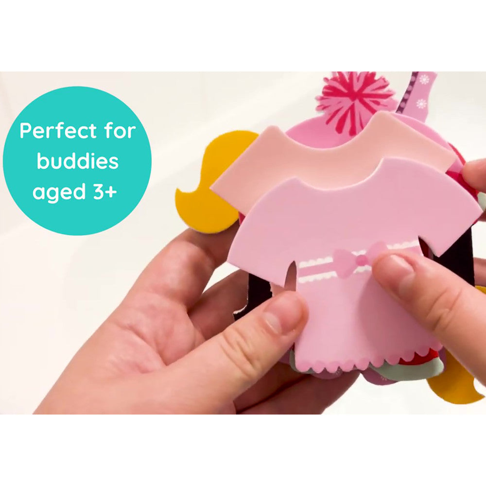 Buddy & Barney Dress-Up Bath Time Foam Stickers - 32 Pieces - Image 8