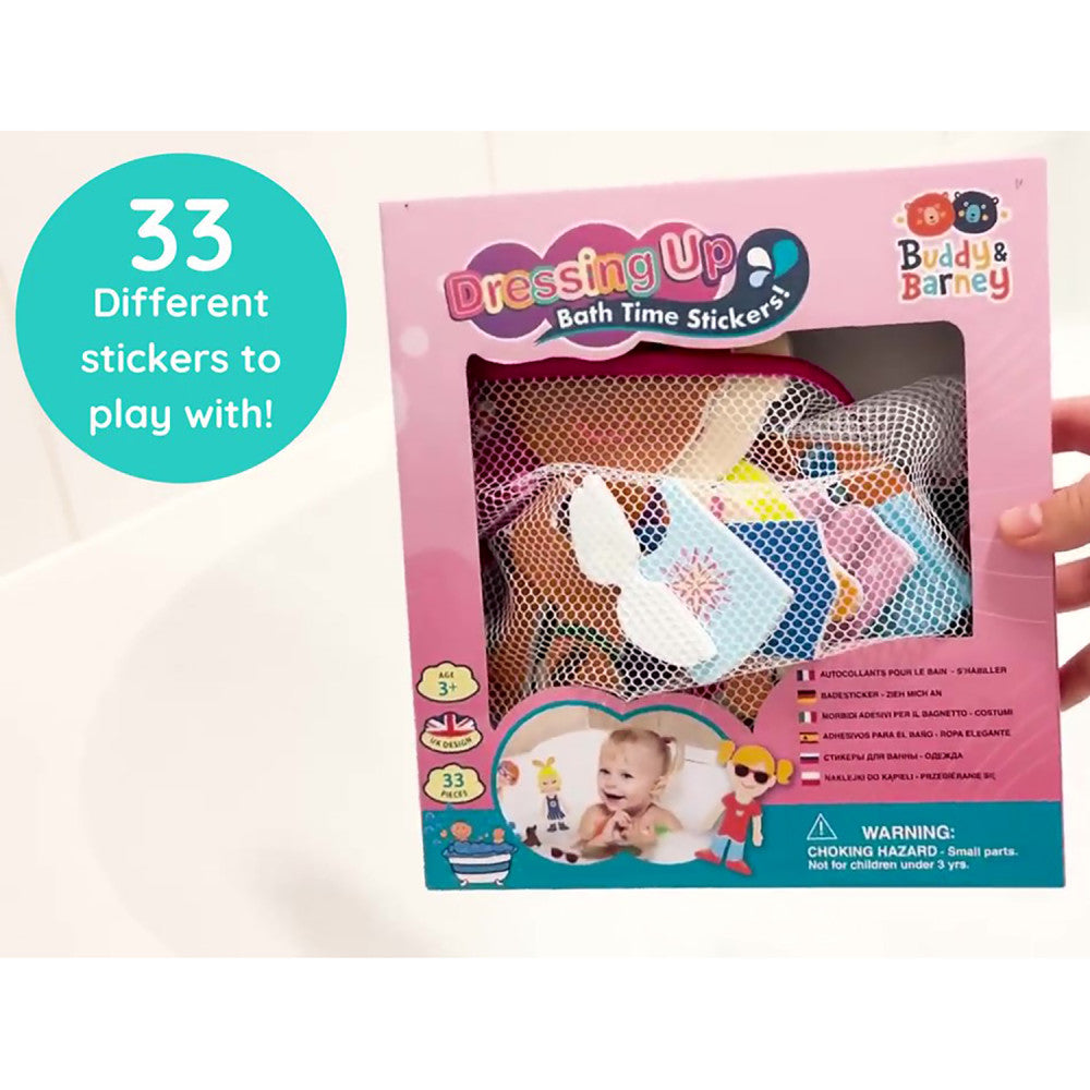 Buddy & Barney Dress-Up Bath Time Foam Stickers - 32 Pieces - Image 9