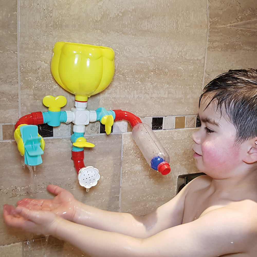 Buddy & Barney: Bath Time Waterfall - 16pc Interactive Tub Toy - Image 5