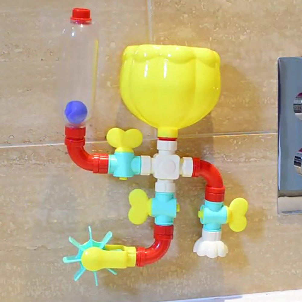 Buddy & Barney: Bath Time Waterfall - 16pc Interactive Tub Toy - Image 9