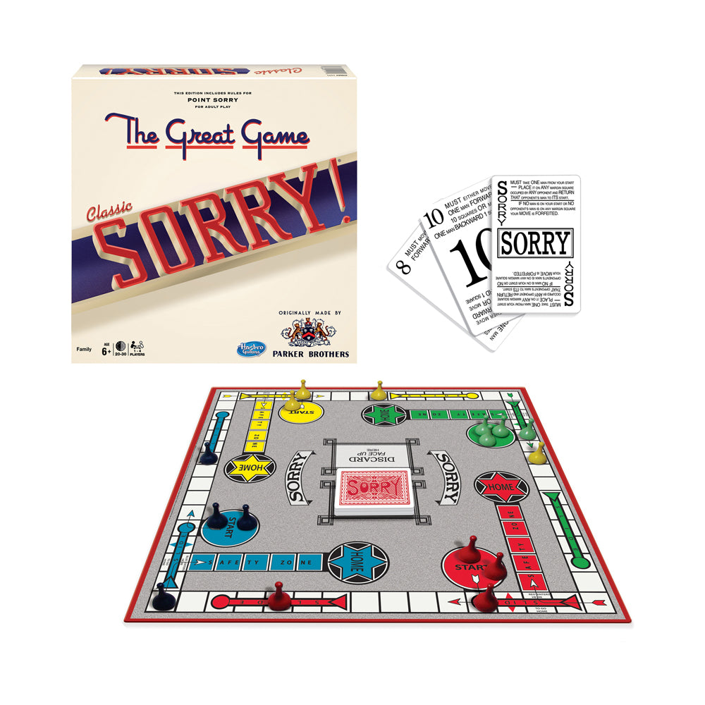 Classic Sorry Board Game with Original Artwork - Image 2
