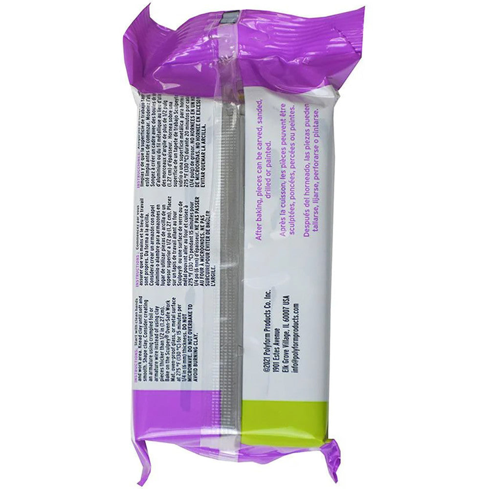 Sculpey Super Sculpey Firm Polymer Clay - Gray, 1lb - Oven Bake Modeling Clay - Image 2