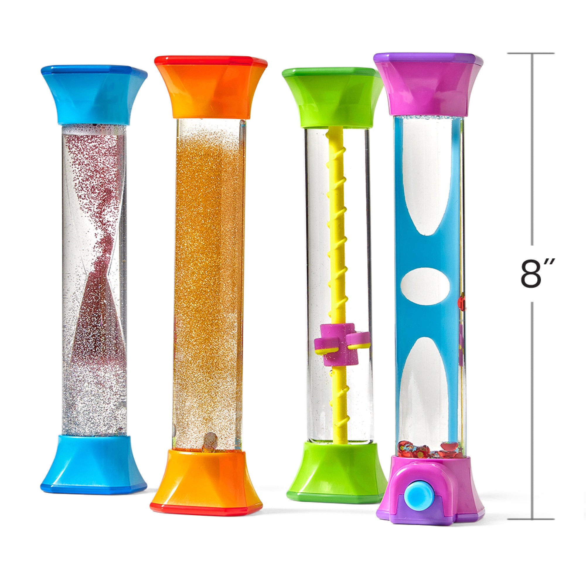 Hand2Mind Sensory Fidget Tubes - Calming and Engaging Set of 4 - Image 3