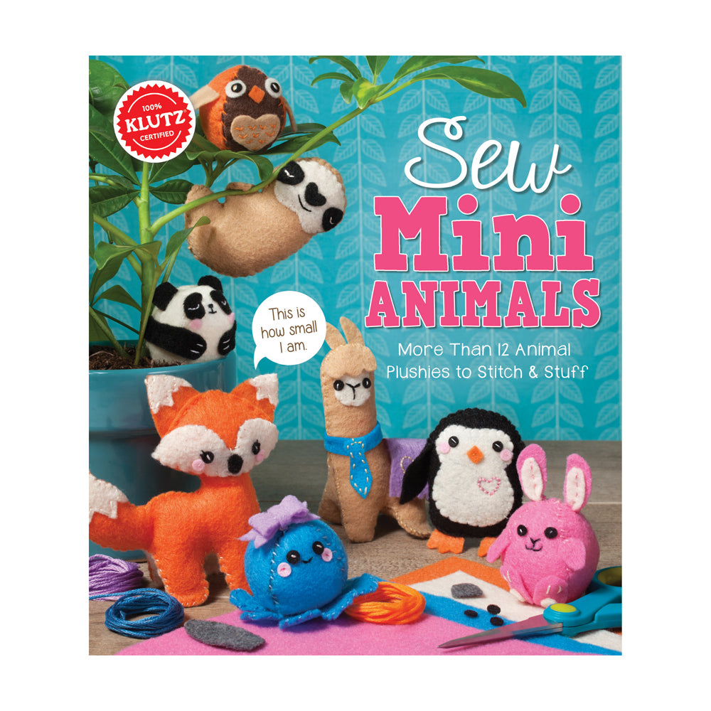 Klutz Sew Mini Animals Creative Sewing Craft Kit - Image 3