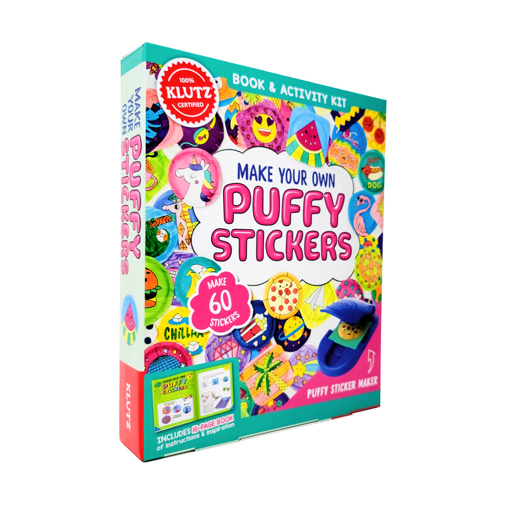 Klutz DIY Puffy Stickers Creation Kit for Kids - Image 2