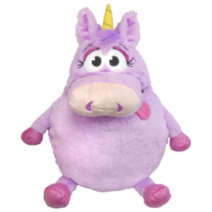 Tummy Stuffers Plush Unicorn - Purple Storage Companion